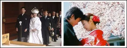 Nunta japoneză - tradițiile și obiceiurile