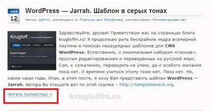 Wordpress hogyan kell egy új cikket a honlapon