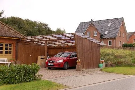 depozitare mașini - garaj sau carport, mapioza