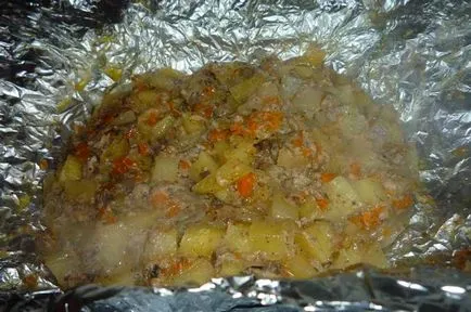 Тестени картофи фолио