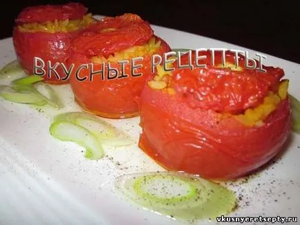 Печени пълнени домати - рецепта със снимка, вкусни рецепти