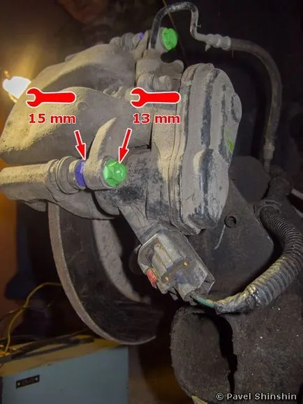 Înlocuire spate pad Renault Scenic - 3