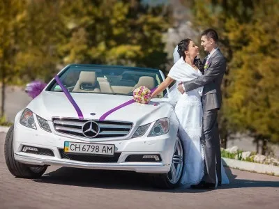Mercedes decapotabil pentru nunta masini Sevastopol, Yalta, Eupatoria, nunta Sevastopol