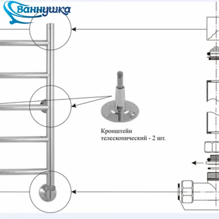 Reparație de calitate înaltă de prosoape electrice șine cu mâinile