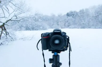 Fotografiind în ger de iarnă și nu deteriora aparatul foto