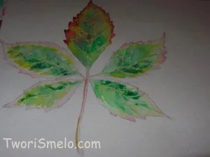 Hogyan kell felhívni egy őszi levél akvarell, kreativitás - ilyen az élet!