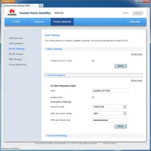 Cum se configurează un router ws329 huawei (setare) - Beeline