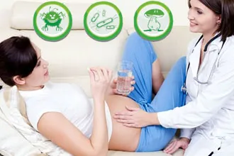 Hogyan kell kezelni a torokban a terhesség alatt - mi van, ha fáj