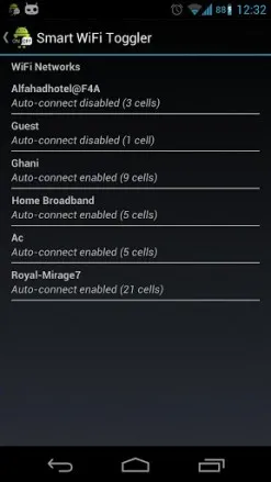 Hogyan elválaszt android értelmetlen keresés Wi-Fi hálózatok