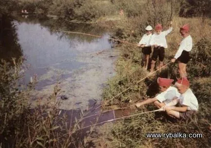 Cum a făcut un pescuit mic și o fotografie despre pescuit în URSS, membru blogul joker0377