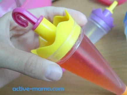 Hogyan készítsünk popsicles otthon workshop fotók, aktív anya