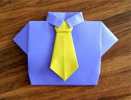 Cum sa faci o clasă de maestru origami cravată cu manta