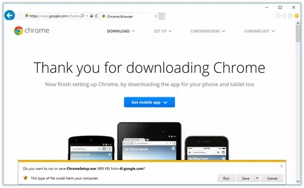 Как да изтеглите офлайн инсталатор на Google Chrome