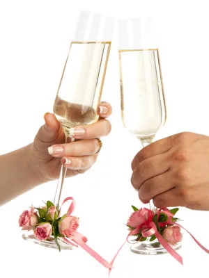 Cum de a decora un ochelari de nunta cu mâinile lor
