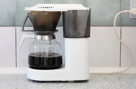 Csöpög kávéfőző otthoni - hogyan válasszuk ki, és hogyan kell használni