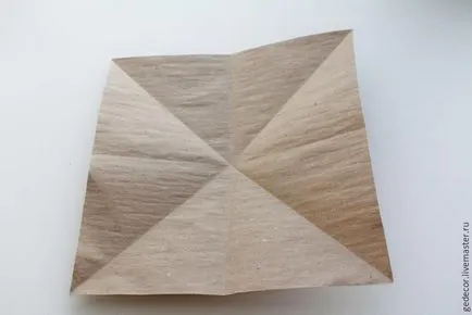 Ami a 15 perc, hogy egy doboz nátronpapír origami technikával - Fair Masters - Hand