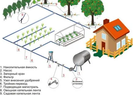 irigare prin picurare „gândacul“ - caracteristici, tipuri, instrucțiuni de asamblare