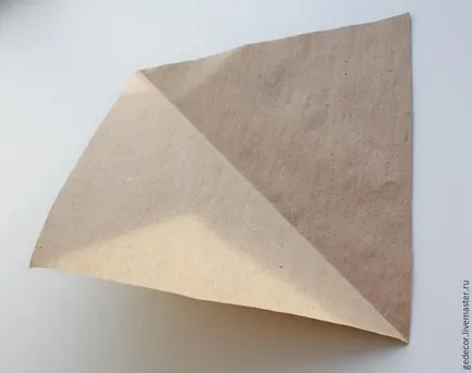 Ami a 15 perc, hogy egy doboz nátronpapír origami technikával - Fair Masters - Hand