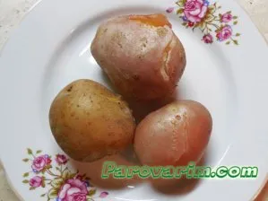 Картофи под кожите им в двойна котел - рецепти