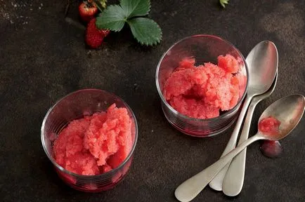 Strawberry recept sorbetto