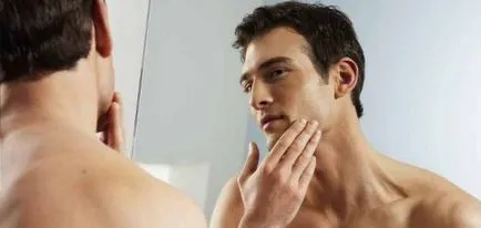 Zsíros arcbőr férfiaknál