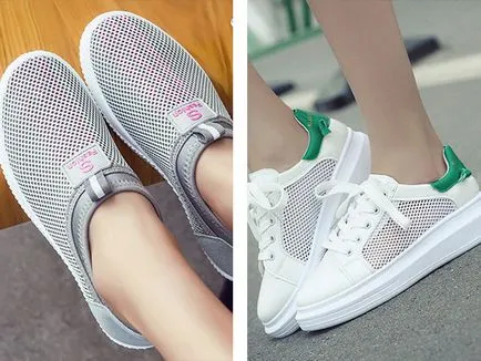 Femei pantofi Adidas si Reebok fotografie