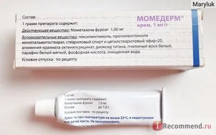 Krém külső használatra Jelfa momederm - „dermatitis megakadályozza nekem normális életet élni! de