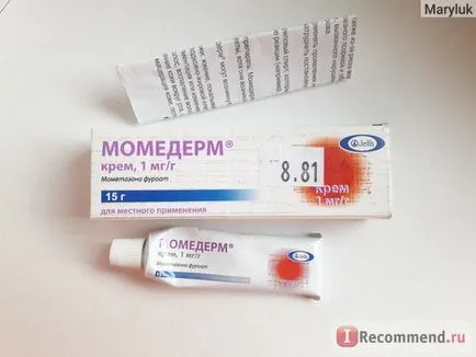 Krém külső használatra Jelfa momederm - „dermatitis megakadályozza nekem normális életet élni! de