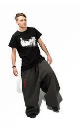 Vand pantaloni largi pentru parkour si hip hop, shirochi