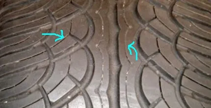 Lamelei sau benzii de rulare a pneului, lamela din cauciuc de iarnă