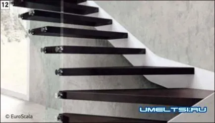Lépcsők konzolos kialakítás jellemzői