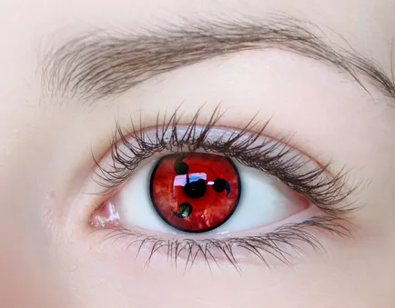 Лещи Sharingan описание, производителите предпочитат да използват лещи