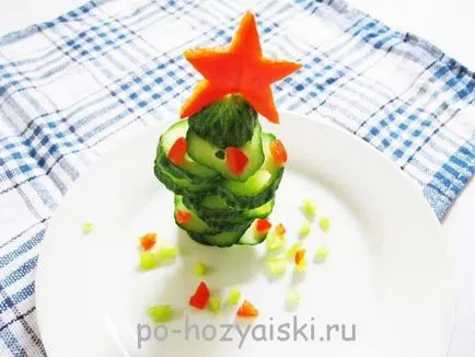Span на краставици, рецепта със снимка