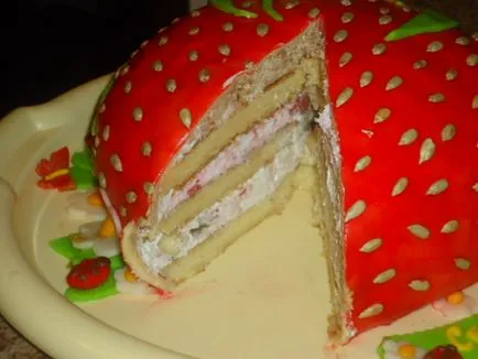 Mesterkurzus eper torta