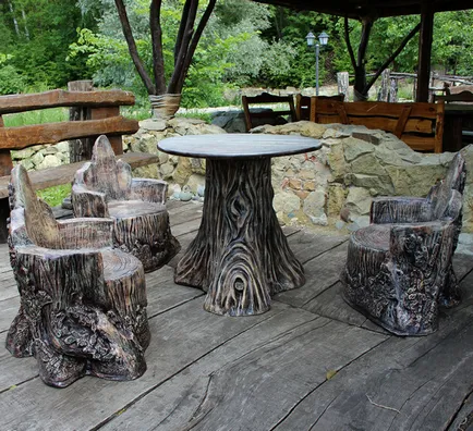 Мебели, направени от коноп, направени в еко-стил (галерия)