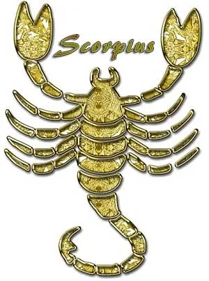 Semne ale zodiacului - scorpion, o filozofie de viață