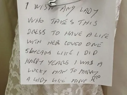 Мъжът дари сватбена рокля, но се оказа, че е изненада