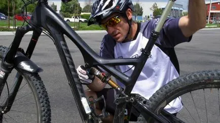 Reglarea suspensie biciclete de munte cu cyclery arta s