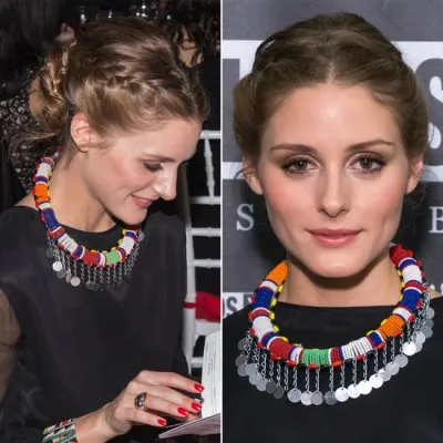 Egyedi frizura származó Olivia Palermo képek, fényképek hajvágásra és frizura