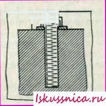 Feldolgozása felső szélén a szoknya, varrás