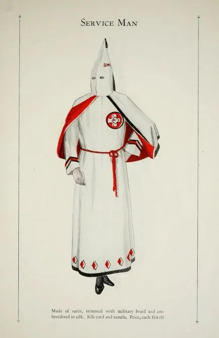 robe oficiale ale Ku Klux Klan