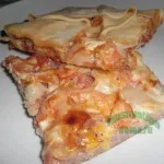 Baza pentru reteta de pizza este simplu, cu fotografii, un blog culinar - de acasă yummy