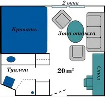 Leírás kabinok a komp hercegnő Anastasia