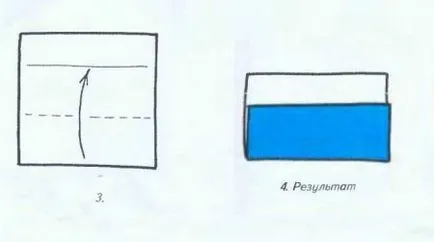 Origami indică diferite forme de bază și scheme de asamblare diy