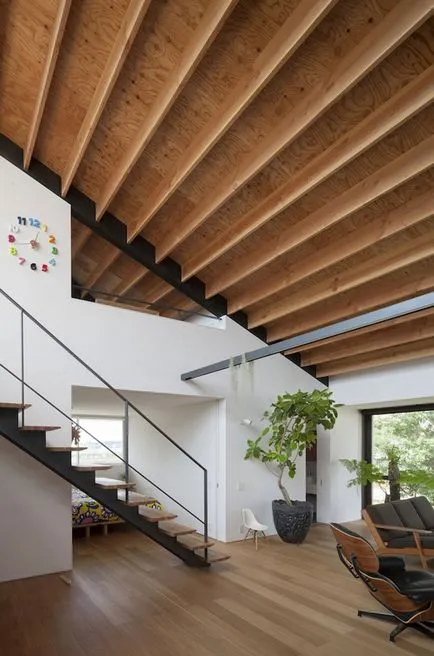 Az eredeti terv a ház egy modern japán stílusú