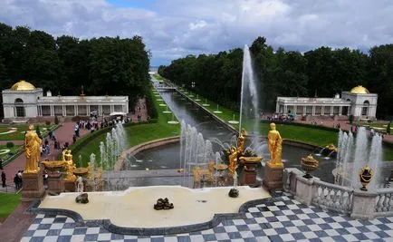 Откриването на водните в Peterhof 2017