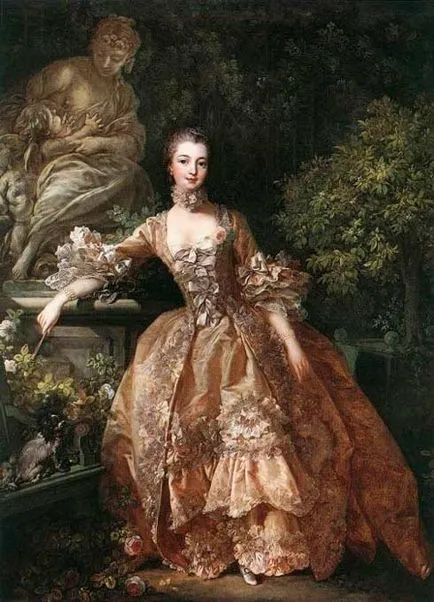 Álomból a valóságba Marquise de Pompadour ruha saját kezűleg