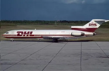 Un avion de pasageri Boeing-727 fotografii, caietul de sarcini, comentarii