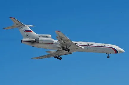 Un avion de pasageri Boeing-727 fotografii, caietul de sarcini, comentarii