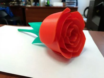Print роза
